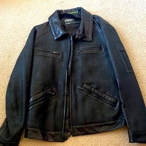 *NEVER WORN* men’s Porsche Design leather jacket P’1000